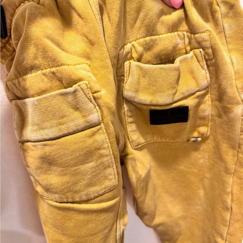 Munster Kids Golden Jogger Pants - Picture 3 of 6